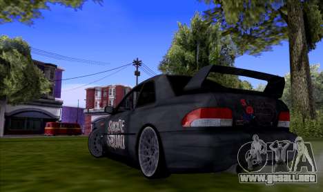 Subaru impreza 22B (SUICIDE SQUAD) para GTA San Andreas