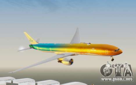 Boeing 777-300ER KLM - Royal Dutch Airlines v1 para GTA San Andreas