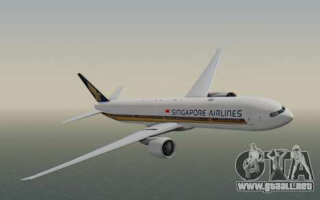 Boeing 777-300ER Singapore Airlines v1 para GTA San Andreas