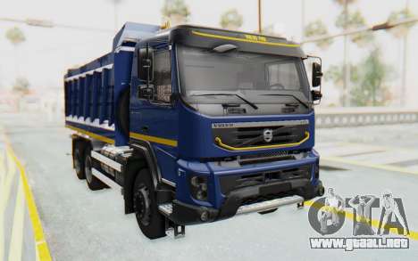 Volvo FMX 6x4 Dumper v1.0 Color para GTA San Andreas