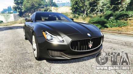 Maserati Quattroporte 2013 para GTA 5