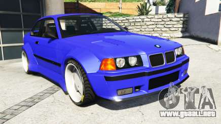 BMW M3 (E36) Street Custom [blue dials] v1.1 para GTA 5