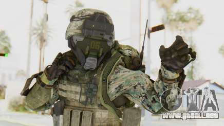 CoD AW US Marine Assault v1 Head A para GTA San Andreas