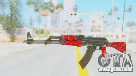 CS:GO - AK-47 Laminate Red para GTA San Andreas