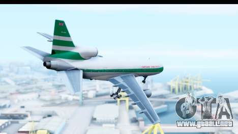 Lockheed L-1011-100 TriStar Cathay Pacific Air para GTA San Andreas