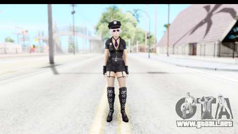 Dead Or Alive 5 - Christie Cop para GTA San Andreas