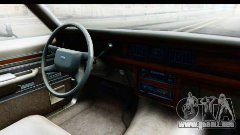 Ford LTD Crown Victoria 1987 para GTA San Andreas