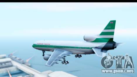 Lockheed L-1011-100 TriStar Cathay Pacific Air para GTA San Andreas