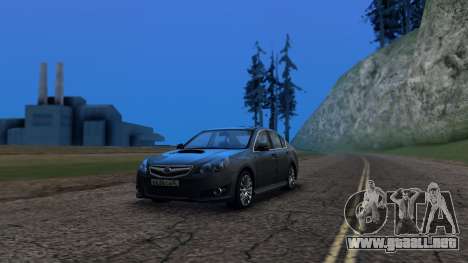 Subaru Legacy 2010 para GTA San Andreas