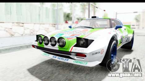GTA 5 Lampadati Tropos Rallye No Headlights IVF para GTA San Andreas