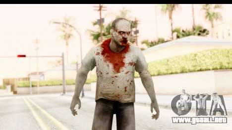 Left 4 Dead 2 - Zombie T-Shirt para GTA San Andreas