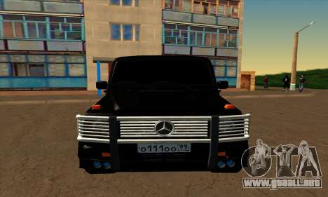 1999 Mercedes-Benz G55 AMG Brabus para GTA San Andreas