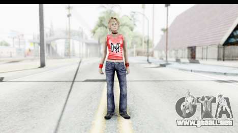 Silent Hill 3 - Heather Sporty Red Duff Beer para GTA San Andreas