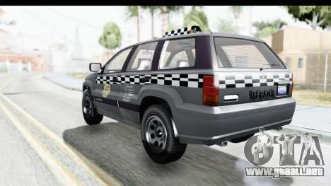 GTA 5 Canis Seminole Taxi para GTA San Andreas