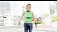 Silent Hill 3 - Heather Sporty Green Evolution para GTA San Andreas