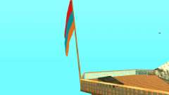 Armenian Flag On Mount Chiliad V-2.0 para GTA San Andreas