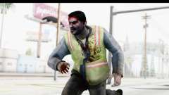 Left 4 Dead 2 - Zombie Baggage Handler para GTA San Andreas