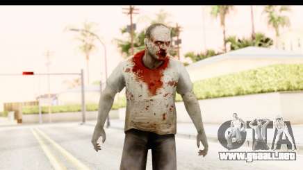 Left 4 Dead 2 - Zombie T-Shirt para GTA San Andreas