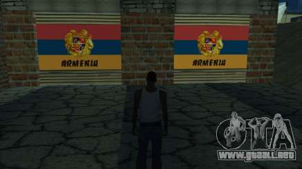 Garaje nuevo Armenia para GTA San Andreas