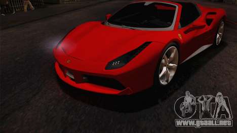 Ferrari 488 Spider para GTA San Andreas