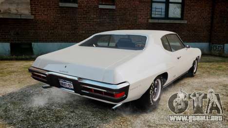 Pontiac LeMans Coupe 1971 para GTA 4
