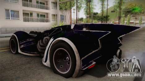 Batman Arkham Asylum Batmobile para GTA San Andreas