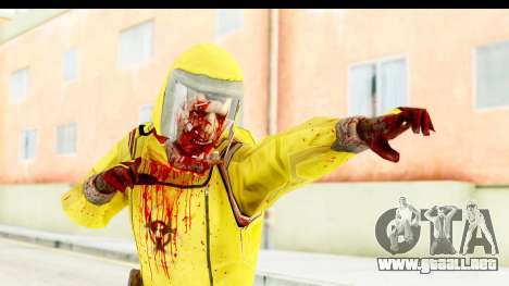 Zombie Radioactivo para GTA San Andreas