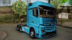 Mercedes-Benz Actros Mp4 6x4 v2.0 Gigaspace v2 para GTA San Andreas