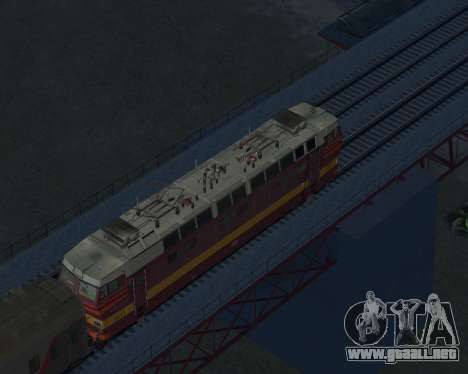 Locomotora de pasajeros CHS4t-521 para GTA San Andreas