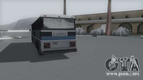 Bus Winter IVF para GTA San Andreas