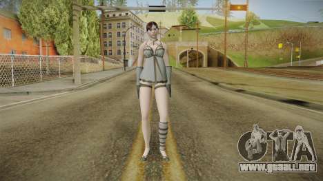 Resident Evil - Claire Nightgown para GTA San Andreas