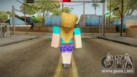 Minecraft - Stephanie para GTA San Andreas