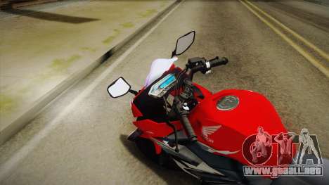 Honda CBR150R 2016 Racing Red para GTA San Andreas