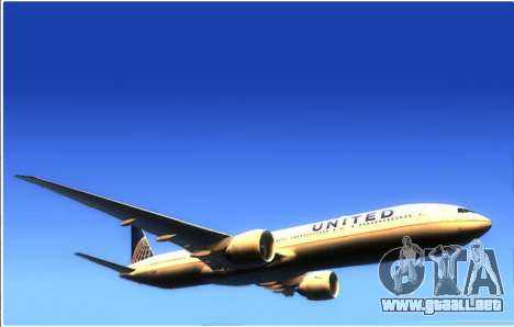 United Airlines Boeing 777-322ER - N58031 para GTA San Andreas