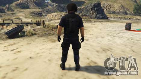GTA 5 LAPD SWAT Ped