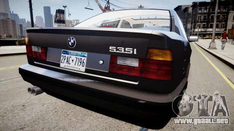 BMW 535i E34 v3.0 para GTA 4