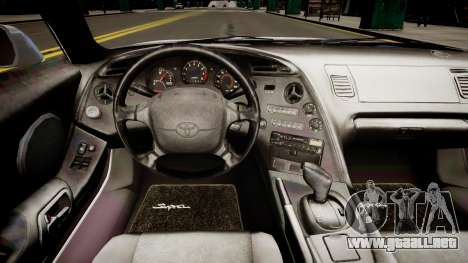 Toyota Supra MKIV 1995 para GTA 4