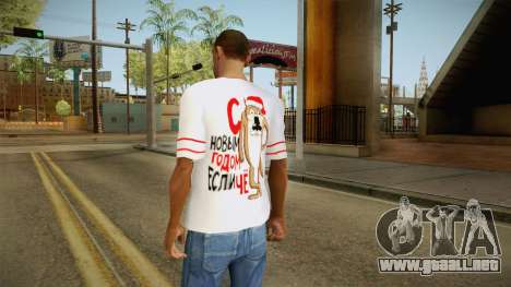 La navidad t-shirt para GTA San Andreas
