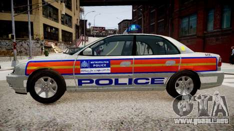 Met Police Vauxhall Omega para GTA 4