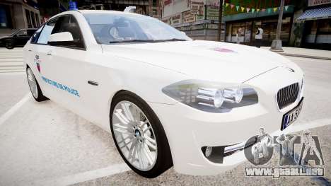 BMW Police Prefecture para GTA 4