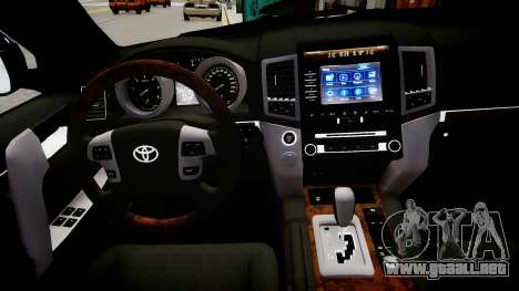 Toyota Land Cruiser 200 para GTA 4