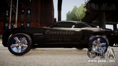 Chevrolet Camaro Concept Police para GTA 4