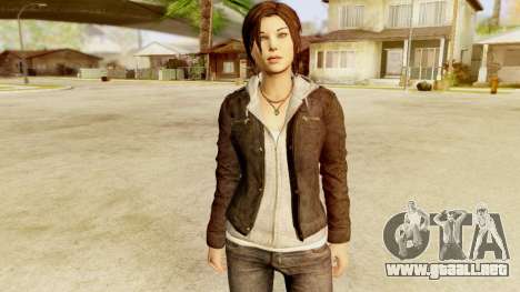 Rise of the Tomb Raider - Lara Leather Jacket para GTA San Andreas