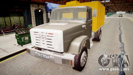 ZIL 4331 Camión de la Basura para GTA 4