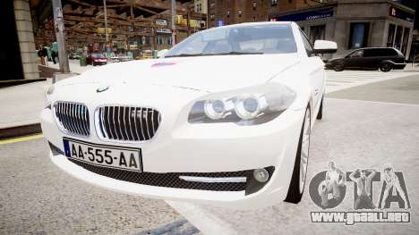 BMW Police Prefecture para GTA 4