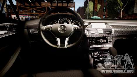 Mercedes-Benz CLS 6.3 AMG'12 para GTA 4