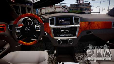 Mercedes-Benz GL63 AMG para GTA 4