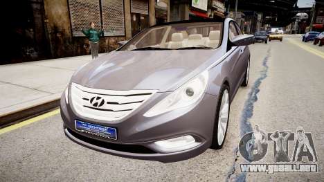 Hyundai Sonata v2 2011 para GTA 4