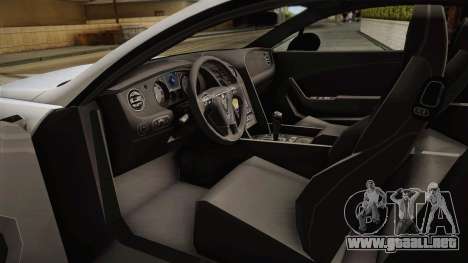Bentley Continental GTV8S para GTA San Andreas