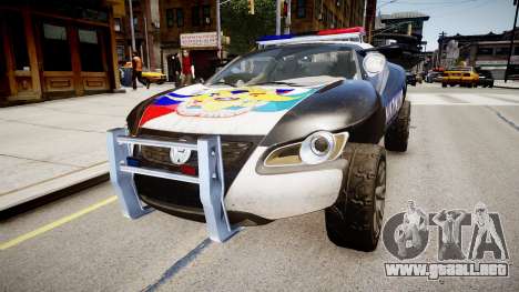 VW Concept T Police para GTA 4